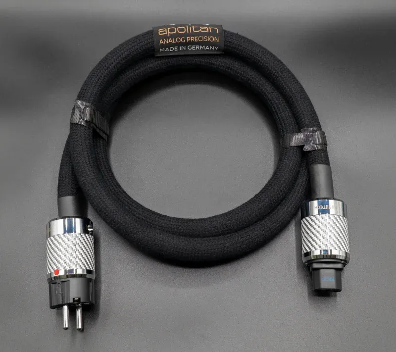 Gimpel AC Kabel komplett mit Baumwollummantelung